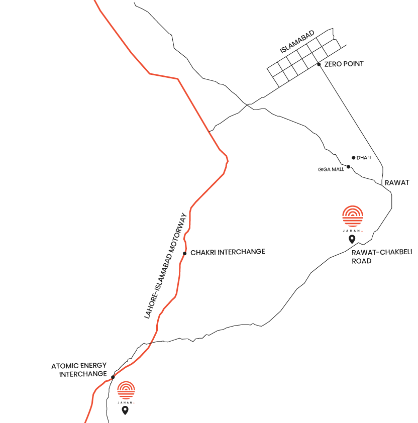 Jahan Location Map